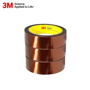3M 5419 High Temp Gold Polyimide Film Tape Silicone Adhesive Tape Roll for PCB Masking Custom Width Die Cut