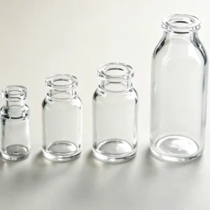 3ml 5ml 7ml 8ml 10ml 15ml 20ml 25ml 30ml Empty Wide Mouth Clear Glass Jars for Essence Essential Oil & Herbal Extract