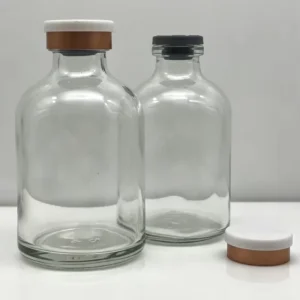 3ml 5ml 7ml 8ml 10ml 15ml 20ml 25ml 30ml High Borosilicate Clear Glass Jars for Natural Essence and Floral Extracts