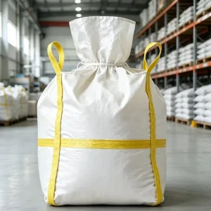 4 Loops PE Lined FIBC Bulk Jumbo Bag Liftable Reusable Woven PP Bag