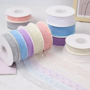 4.0cm Flower Packaging Ribbons Flower Packaging Material Birthday Gift Packaging Supplies FS151