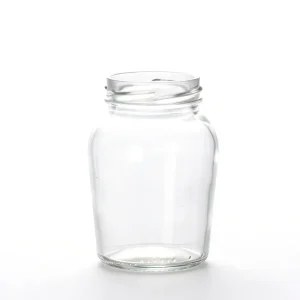 400ml Round Glass Jar with Labels for Canned Food Chili Sauce Fruit Jam Pickles & Preserves Various Spices