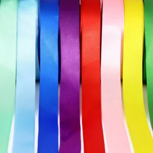 40mm Single Face Satin Ribbon Fabric Webbing Decoration Gift Christmas Ribbons