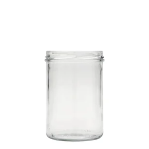 440ml Tall Straight sided Glass Jar Twist Off (TO 82)