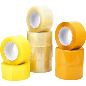 48mm BOPP Packing Tape Clear Single Sided Adhesive Tape for Packaging