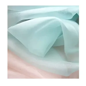 5.5mm Natural White Silk Organza Fabric for Wedding Formal Dress