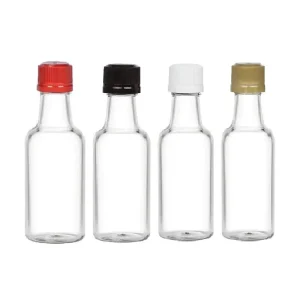 50ml Mini Empty Plastic Alcohol Liquor Bottles Shots Bottle