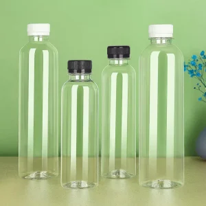550ml 1000ml Plastic Water Bottle PC Clear Disposable Enzyme Milk Tea Juice Drink Empty Bottles
