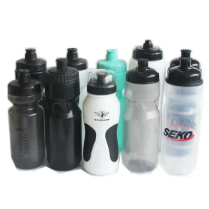 550ml 750ml Promotional Reusable BPA Free Squeeze Customized Hiking Cycling Water Bottle PE Plastic Sports Water Bottle