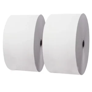 60um BOPP White Film Self Adhesive Paper Jumbo Roll Water Resistant