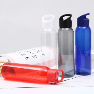 650ml Handle Lid Tritan Plastic Water Bottle