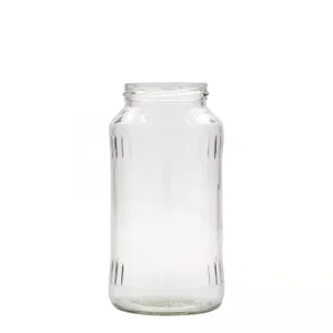 720ml Faceted Glass Jar Twist off (TO 66)