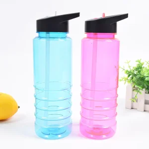 750ml Clear Plastic Water Bottle Sport Drinking Water Cup