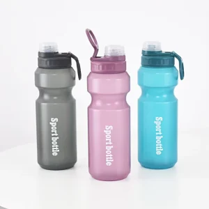 750ml PP Plastic Promotional Custom Logo Printing Sport Water Bottle