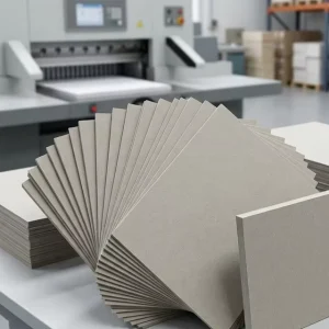 AAA Grade Grey Chipboard 1200gsm 1500gsm 2000gsm High Stiffness Rigid Paper Board for Hardcover Book Binding Photo Frame Backing