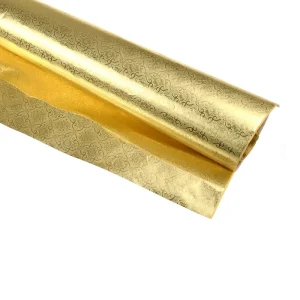 Adhesive Gold Foil Paper Roll Film for Wallpaper
