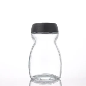 Airtight Empty Coffee Glass Jars 200ml 400ml Food Grade Custom Screw Lid Coffee Storage