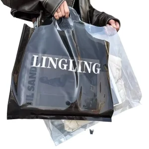 All Occasion Ready Durable Tear Resistant Broad Handles Lightweight Portable Plastic Bags for Shop Packaging
