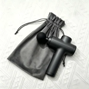 Anti-Dust Large Velvet Drawstring Pouch for Massage Gun Storage and Electronics Packaging
