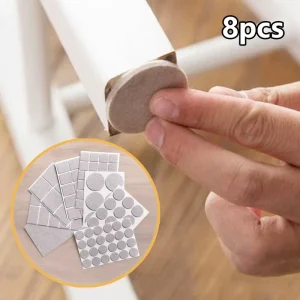Anti Scratch Felt Furniture Pads High Density Self Adhesive Chair Leg Caps Floor Protectors for Furniture