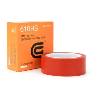 Anti corrosion PTFE coated fiberglass adhesive tape with release paper for industrial heating film tape
