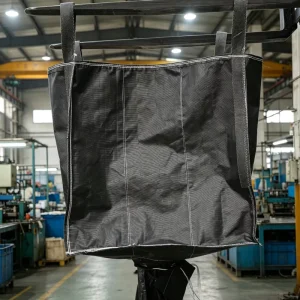 Antistatic Black High Strength Internally Reinforced Jumbo FIBC Bag for Sale