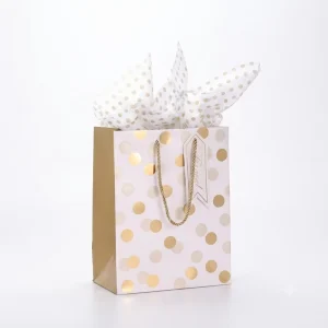 Art Paper Gift Shopping Bags Reusable for Presents Paper Bags with Custom Branding Oem Odm
