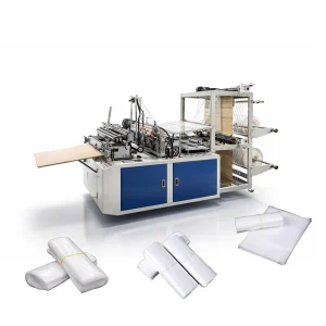 Automatic Biodegradable Plastic Flat Garbage Carry Polythene Shopping Bag Making Machine