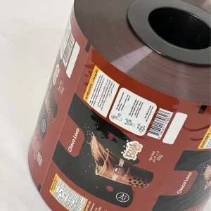 Automatic Machine Using Glossy Surface Heat Sealing Moisture Proof Coffee Power Plastic Package Film Roll
