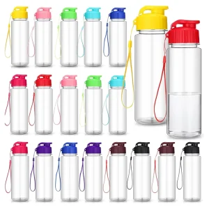 BPA Free Tritan Plastic Water Bottle 500ml Sport Clear Water Bottles With Custom Logo