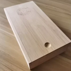 Bamboo Box with Slid Lid Wooden Storage Box in Stock