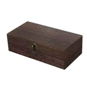 Bamboo Storage Box Wooden for Case Polishing Laser Painted Pine Crate for Home Storage Machining Services