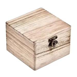 Bamboo Watch Gift Box Custom Engraved Logo Rectangle Shape Handmade Jewelry Display MDF Craft Tool Storage
