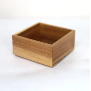 Bamboo Wood Stackable Drawer Organizer Wooden Serving Tray Bath Mini Storage Box Earring Ring Display Kitchen