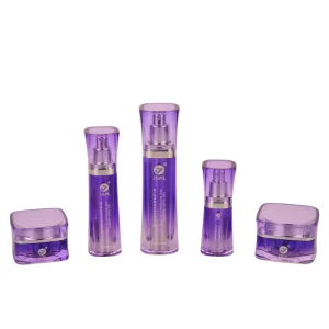 Beautiful Essence Plastic Lotion Bottle Set