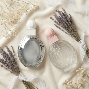 Beautiful Unique High end Elegant Customizable Glass 50ml 120ml Quality Perfume Bottles