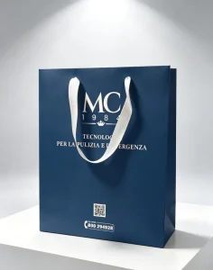 Bespoke Luxury Paper Gift Bags Custom Logo Satin Ribbon Handle Eco Packaging for Jewelry Cosmetic Boutique