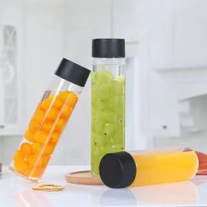 Beverage Plastic Bottle 400ml 500ml 600ml Package PET Bottle for Juice Milk