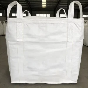 Big Bags 1000-2000kg Bulk Jumbo Fibc Container Bag White Antistatic Top Full Open Transport Packing PP Flat Bottom