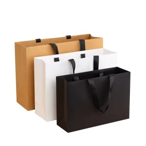 Big Size Kraft Paper Bag Custom logo Kraft Paper Bag Good Quality Shopping Gift Kraft Paper Packing manufacturer OEM