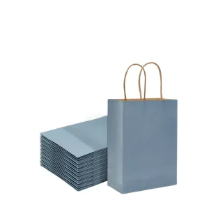 Biodegradable Eco Friendly Durable Customizable Recyclable Reusable Kraft Paper Bags for Business Gift Promotion & Daily Use