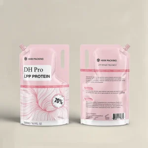 Biodegradable Plastic Stand up Spout Pouch Bag with Gravure Printing for Juice Beer & Energy Drinks Recyclable Nozzle