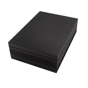 Black Board Paper Eco-Friendly Recycled Materials Customized Size for Packaging Manufacturing and Industrial Processing