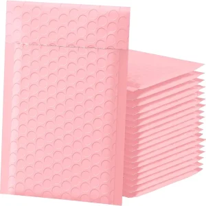 Black Bubble Mailers Padded Poly Bubble Mailers Packaging for Small Business Shipping Envelopes