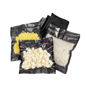 Black Clear Food Package PA PE Plastic Storage Nylon Vacuum Sealer Bag