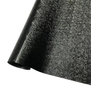 Black PVC Color Change Vinyl Wrap Roll Air Bubble Free Auto Body Car Wrapping Film 1.52*17M