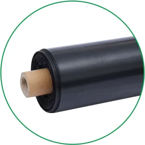 Black Polyethylene Film 6 Mil Vapor Barrier for Flooring Underlayment Poly Builder Film
