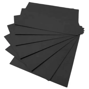 Black Recyclable Eco Friendly Paper Board for Premium Folding Carton Boxes and Customized Retail Packaging