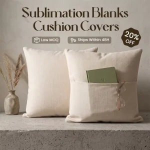 Blanks Cushion Pad Pillows Sofa Line Decorative Throw Pillow Covers Sublimation Blanks Pillow Case Cushion With Pockets