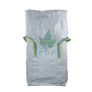 Breathable PP FIBC Bulk Bag for Fertilizer Mineral Products Cement Building Materials with Cross Bottom Single Apron Spout